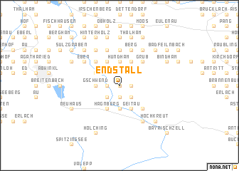 map of Endstall