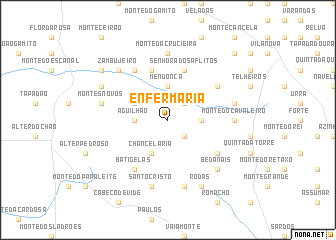 map of Enfermaria