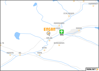 map of Engan