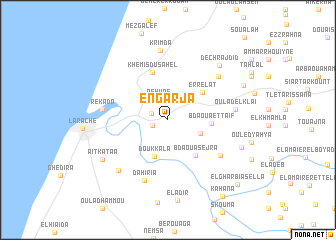 map of Engarja