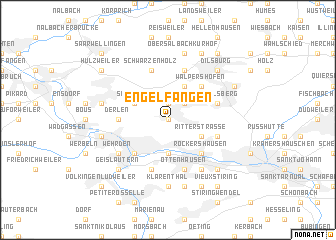 map of Engelfangen
