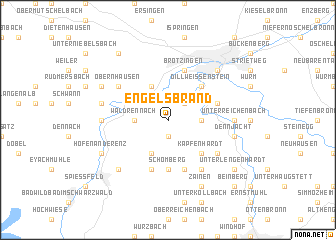 map of Engelsbrand