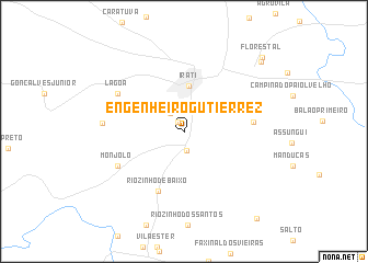 map of Engenheiro Gutierrez