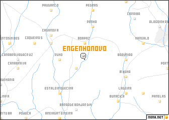 map of Engenho Novo