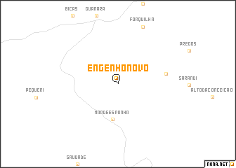 map of Engenho Novo