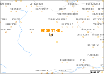 map of Engenthal