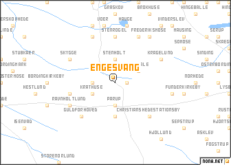 map of Engesvang