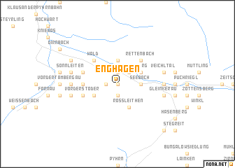 map of Enghagen