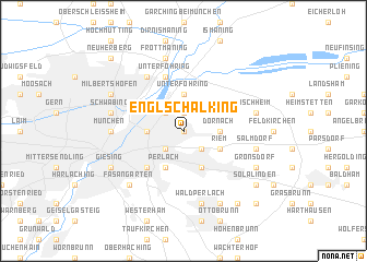 map of Englschalking