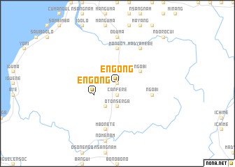 map of Engong