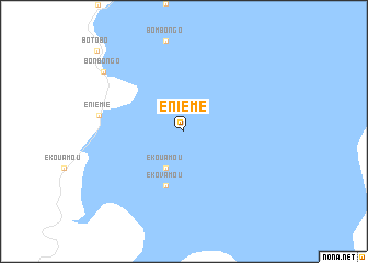 map of Eniémé