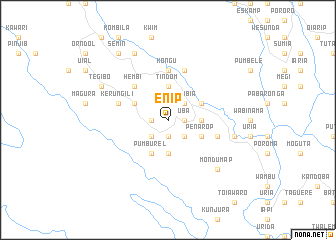 map of Enip