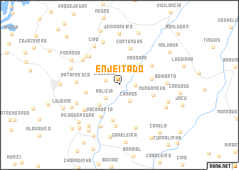 map of Enjeitado