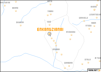 map of Enkandziana I