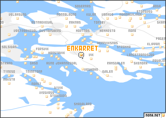 map of Enkärret