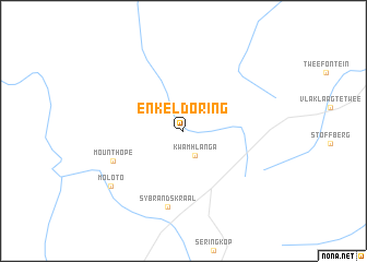 map of Enkeldoring