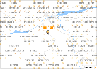 map of Enknach