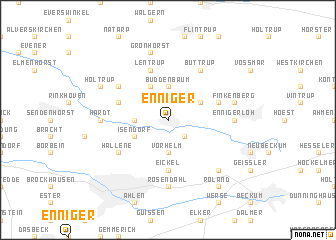 map of Enniger