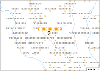 map of Enoch Kunda