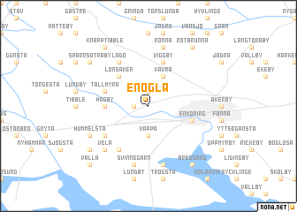 map of Enögla