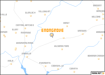 map of Enon Grove