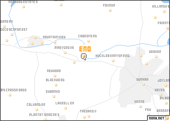 map of Eno