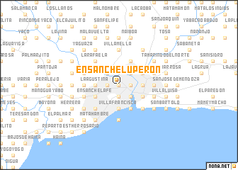 map of Ensanche Luperón