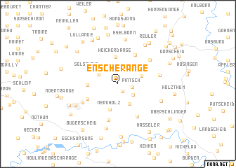 map of Enscherange