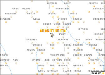 map of Ensonyamiye
