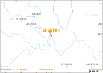 map of Ensutha