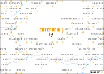 map of Entenpfuhl