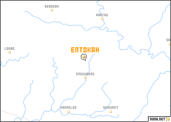 map of Entokah