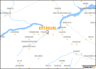 map of Entre Val