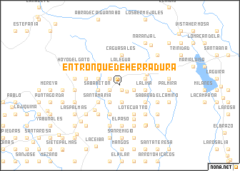 map of Entronque de Herradura