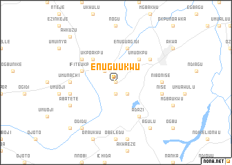 map of Enugu Ukwu