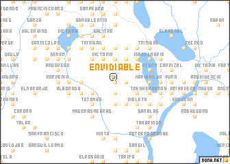 map of Envidiable