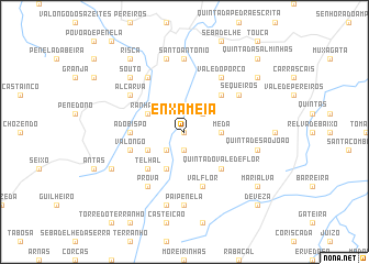 map of Enxameia