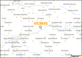 map of Enzberg