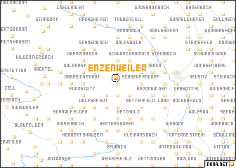 map of Enzenweiler
