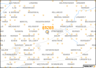 map of Enzen