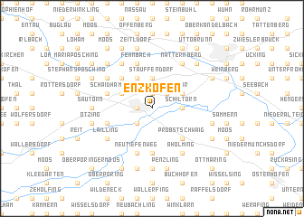 map of Enzkofen