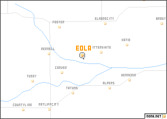 map of Eola