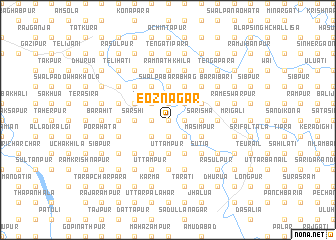 map of Eoznagar