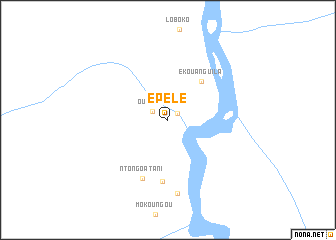 map of Epélé