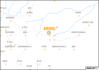 map of Epi Osi