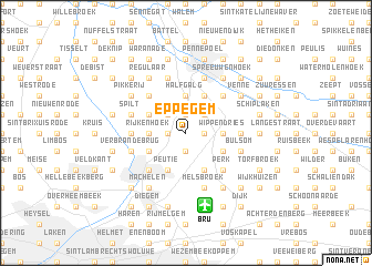 map of Eppegem