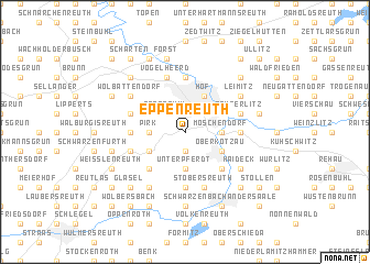 map of Eppenreuth