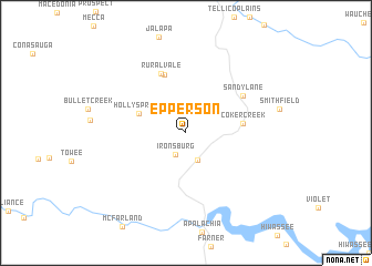 map of Epperson