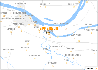 map of Epperson