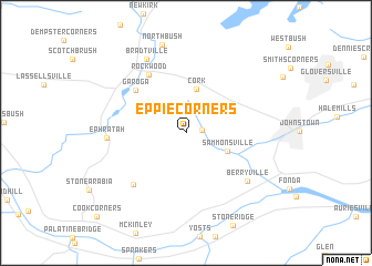 map of Eppie Corners